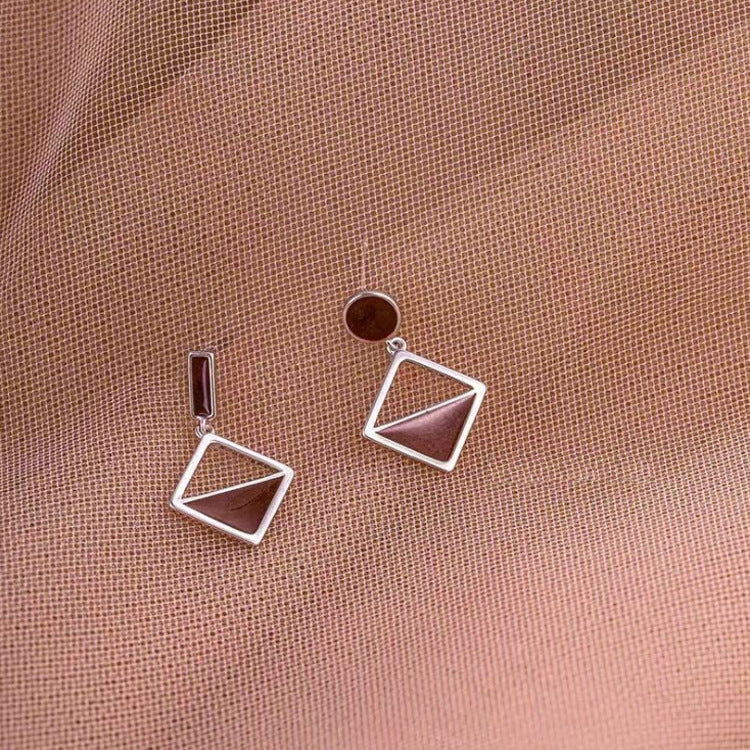 Asymmetrical Frost Earrings