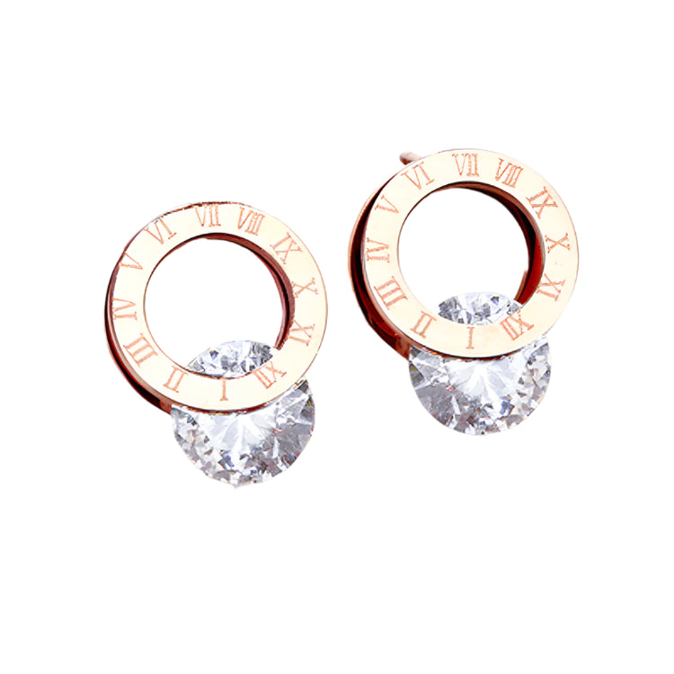 Simple Chic Titanium Earrings