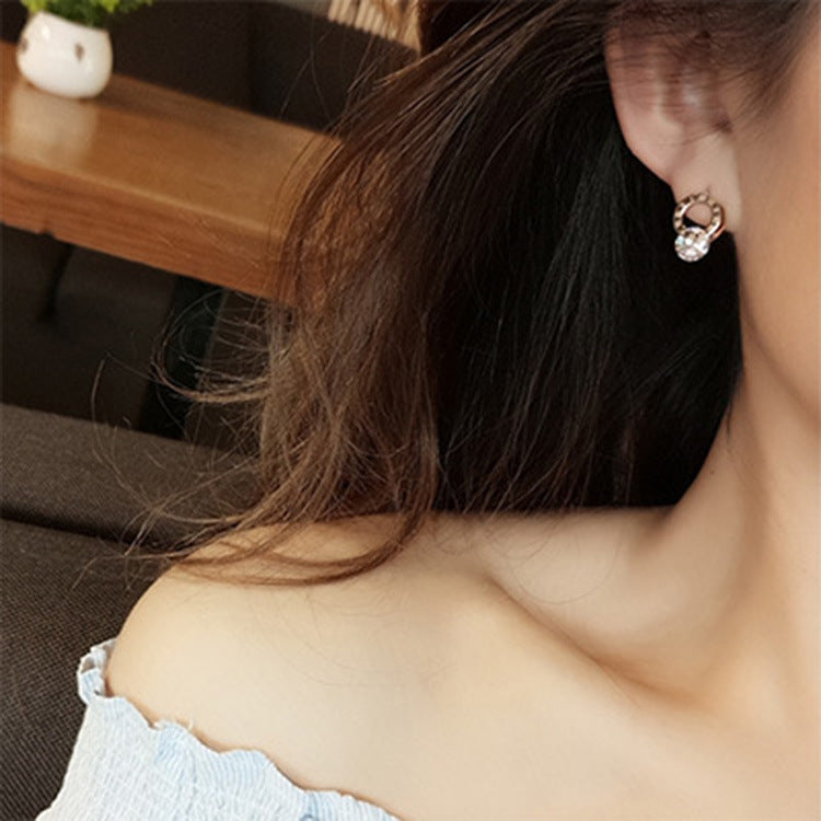 Simple Chic Titanium Earrings