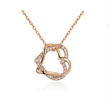 Customized Heart Diamond Jewelry Set