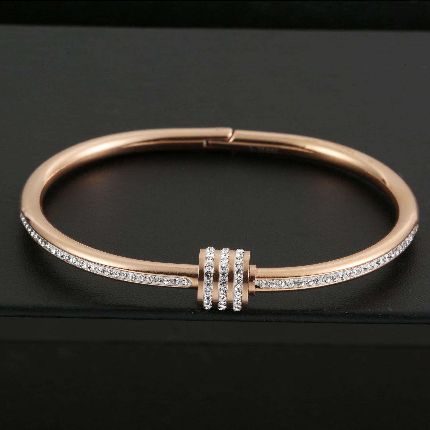 Titanium Steel Spark Diamond Bracelet