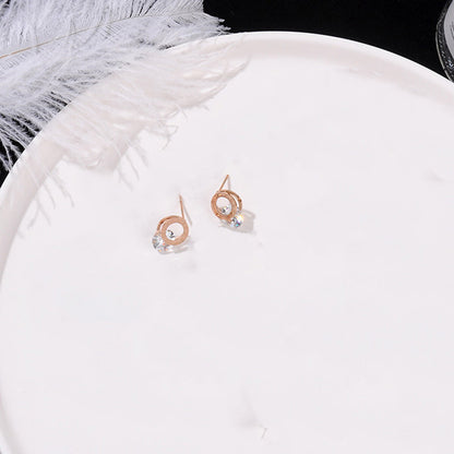 Simple Chic Titanium Earrings