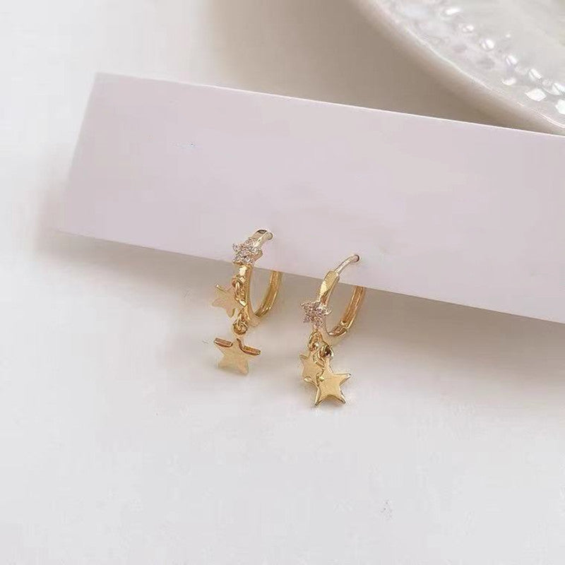 Sparkling Star Earrings