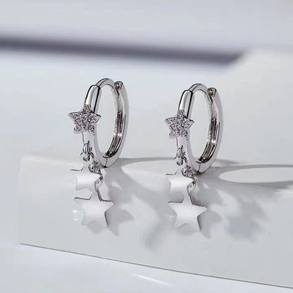 Sparkling Star Earrings