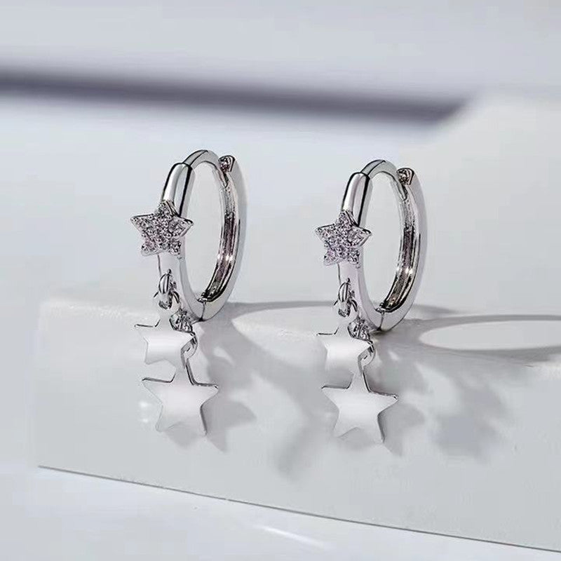 Sparkling Star Earrings