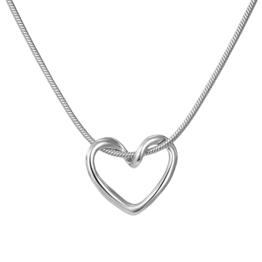 Niche Hollow Heart Necklace For Women