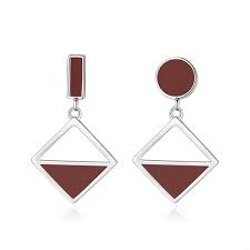 Asymmetrical Frost Earrings